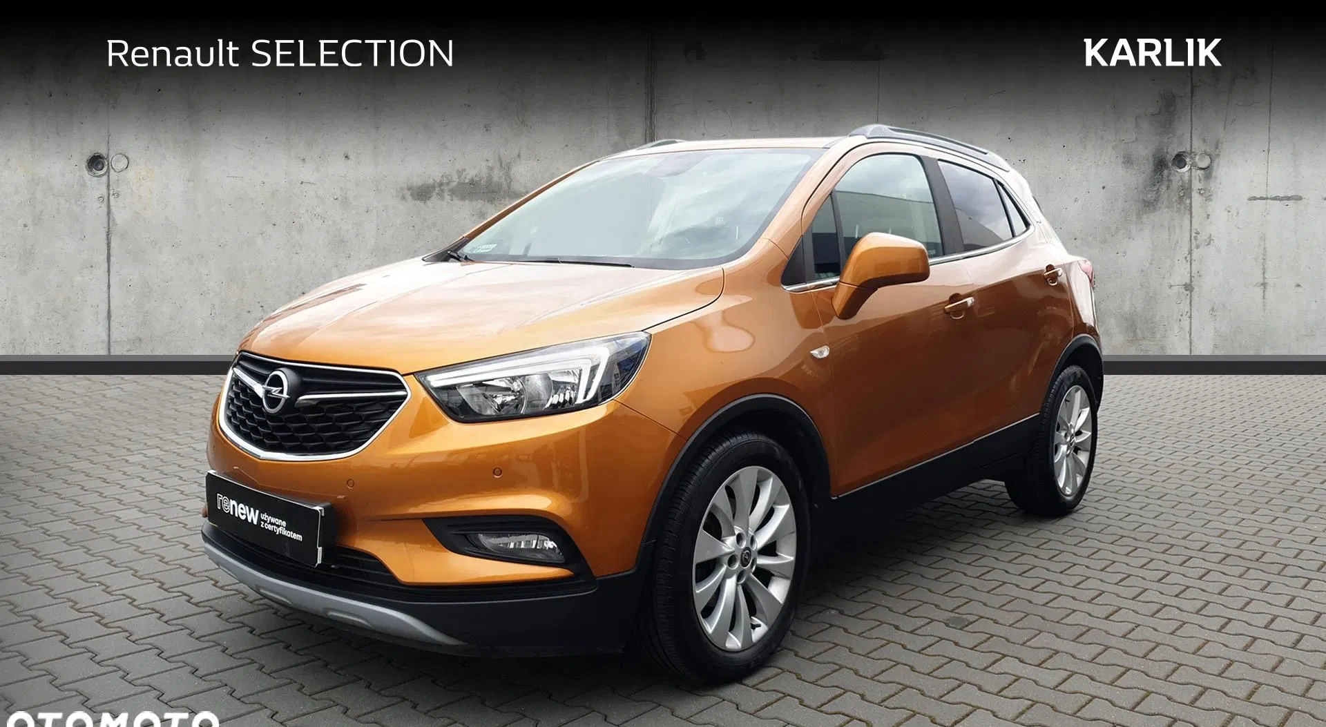 opel mokka Opel Mokka cena 72500 przebieg: 66807, rok produkcji 2017 z Wodzisław Śląski